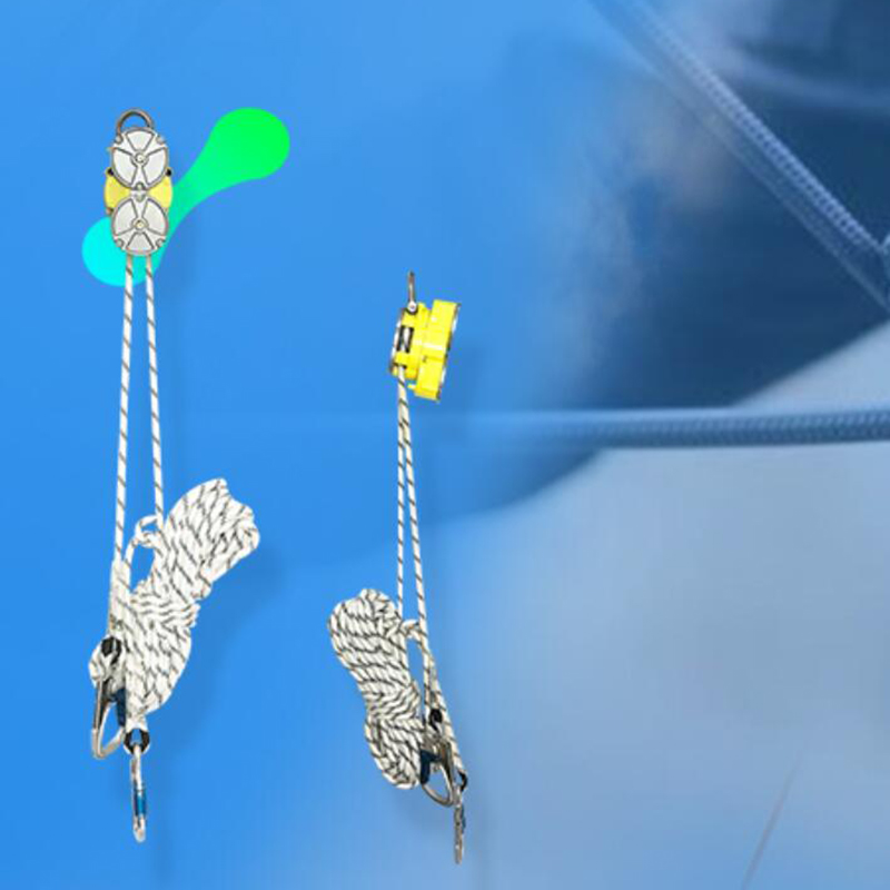 風力發電塔筒緩降器A類9.6mm靜態繩索 風力發電塔筒緩降器A類9.6mm靜態繩索